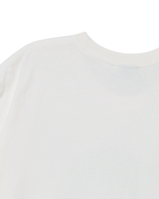 3D AC BEAR FACE SHORT SLEEVE T-SHIRT CREAM