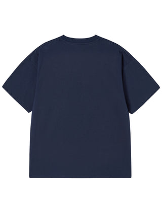 3D AC BEAR FACE SHORT SLEEVE T-SHIRT DARK NAVY