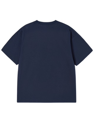 3D AC BEAR FACE SHORT SLEEVE T-SHIRT DARK NAVY