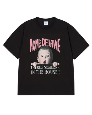 HALLOWEEN SCREAM BOY SHORT SLEEVE T-SHIRT BLACK