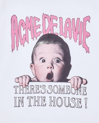 HALLOWEEN SCREAM BOY SHORT SLEEVE T-SHIRT WHITE