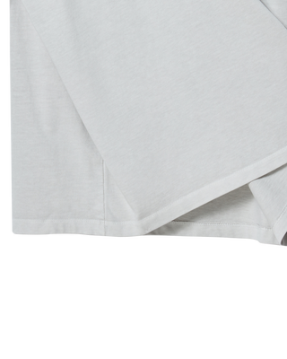 BASKET BALL PIGMENT SHORT SLEEVE T-SHIRT LIGHT GRAY