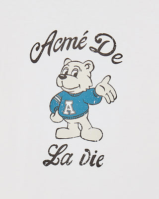 AC BEAR WELCOME SHORT SLEEVE T-SHIRT CREAM