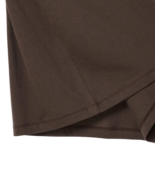 AC BEAR WELCOME SHORT SLEEVE T-SHIRT DARK BROWN