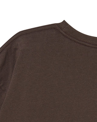 AC BEAR WELCOME SHORT SLEEVE T-SHIRT DARK BROWN