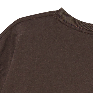 AC BEAR WELCOME SHORT SLEEVE T-SHIRT DARK BROWN