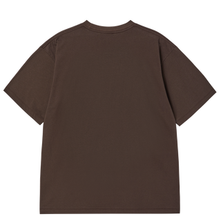 AC BEAR WELCOME SHORT SLEEVE T-SHIRT DARK BROWN