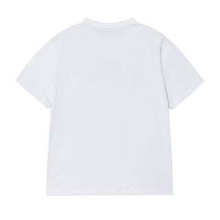 WOMAN AC BEAR HEART SHORT SLEEVE T-SHIRT WHITE
