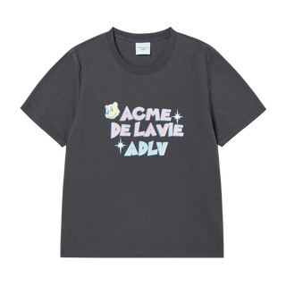 WOMAN AC BEAR CANDY SHORT SLEEVE T-SHIRT CHARCOAL