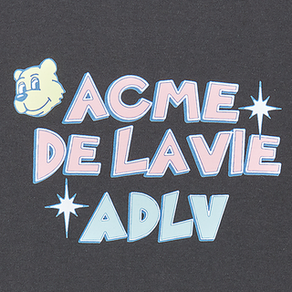 WOMAN AC BEAR CANDY SHORT SLEEVE T-SHIRT CHARCOAL