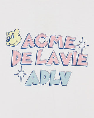 WOMAN AC BEAR CANDY SHORT SLEEVE T-SHIRT CREAM