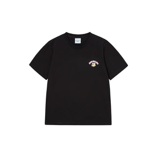 WOMAN MINI AC BEAR SHORT SLEEVE T-SHIRT BLACK