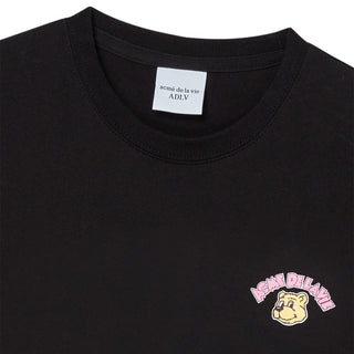 WOMAN MINI AC BEAR SHORT SLEEVE T-SHIRT BLACK
