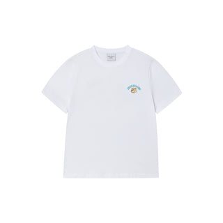 WOMAN MINI AC BEAR SHORT SLEEVE T-SHIRT WHITE
