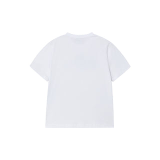 WOMAN MINI AC BEAR SHORT SLEEVE T-SHIRT WHITE