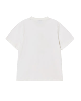 WOMAN POLAR BEAR SHORT SLEEVE T-SHIRT CREAM