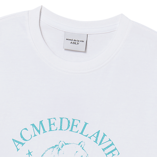 WOMAN POLAR BEAR SHORT SLEEVE T-SHIRT WHITE
