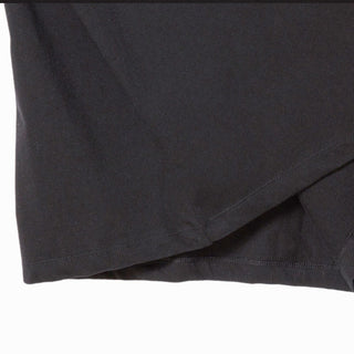 WOMAN BABY FACE CLOUD BABY SHORT SLEEVE T-SHIRT BLACK