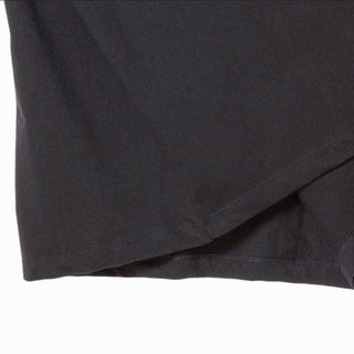 WOMAN ADLV BABY FACE DONUT 3 SLEEVE T-SHIRT BLACK