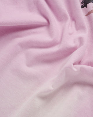 MOBILE SUIT GUNDAM CHAR'S COUNTERATTACK WASHING SHORT SLEEVE T-SHIRT LIGHT PINK