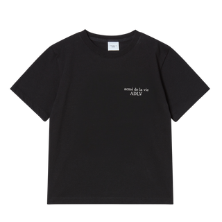 KIDS AC BEAR BASIC LOGO SHORT SLEEVE T-SHIRT BLACK