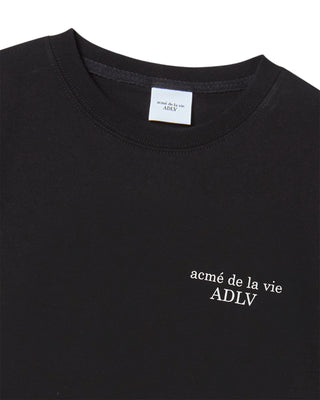 KIDS AC BEAR BASIC LOGO SHORT SLEEVE T-SHIRT BLACK