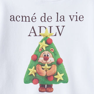 KIDS AC BEAR TREE SWEATSHIRT WHITE
