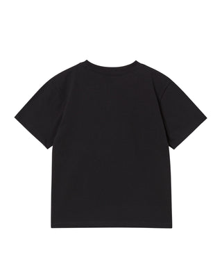 KIDS AC BEAR NEON SHORT SLEEVE T-SHIRT BLACK