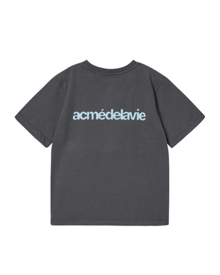 KIDS AC BEAR STATUE OF LIBERTY SHORT SLEEVE T-SHIRT CHARCOAL