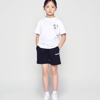 KIDS A SYMBOL CIRCLE SHORT SLEEVE T-SHIRT WHITE