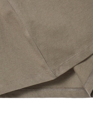 KIDS BORDER LINE BASIC LOGO SHORT SLEEVE T-SHIRT COCOA