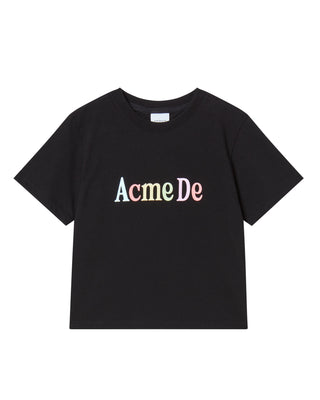 KIDS COLOR LOGO SHORT SLEEVE T-SHIRT BLACK
