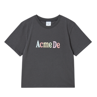 KIDS COLOR LOGO SHORT SLEEVE T-SHIRT CHARCOAL