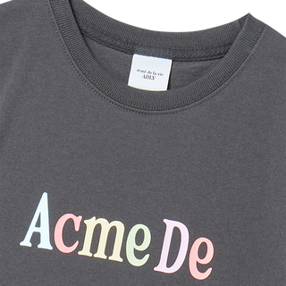 KIDS COLOR LOGO SHORT SLEEVE T-SHIRT CHARCOAL