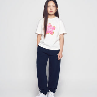 KIDS STAR DOUGHNUT SHORT SLEEVE T-SHIRT CREAM