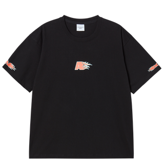 ADLV FIREWORKS LOGO SHORT SLEEVE T-SHIRT BLACK