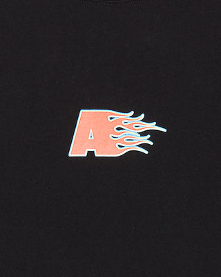 ADLV FIREWORKS LOGO SHORT SLEEVE T-SHIRT BLACK