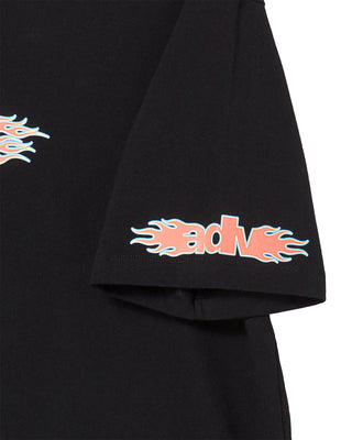 ADLV FIREWORKS LOGO SHORT SLEEVE T-SHIRT BLACK