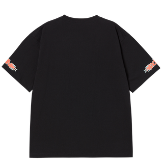 ADLV FIREWORKS LOGO SHORT SLEEVE T-SHIRT BLACK