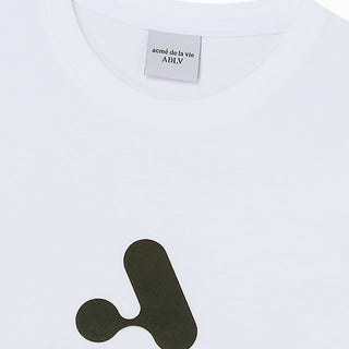 A SYMBOL STANDARD SHORT SLEEVE T-SHIRT WHITE
