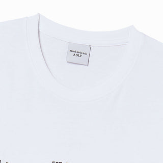 AUTHENTIC LOGO SHORT SLEEVE T-SHIRT WHITE