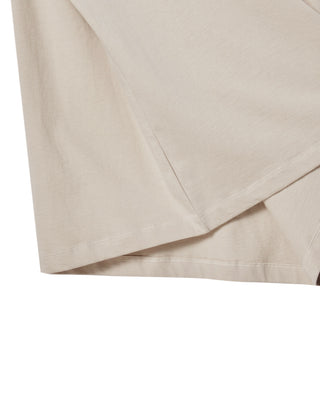 A SYMBOL CIRCLE SHORT SLEEVE T-SHIRT ESSENTIAL BEIGE