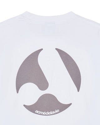 A SYMBOL CIRCLE SHORT SLEEVE T-SHIRT WHITE