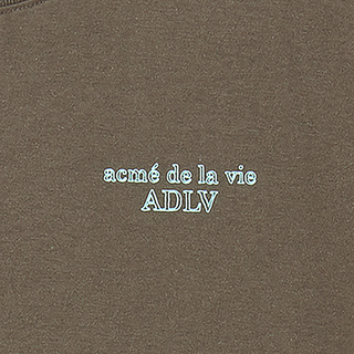 BORDER LINE BASIC LOGO SHORT SLEEVE T-SHIRT COCOA
