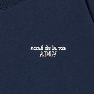 BORDER LINE BASIC LOGO SHORT SLEEVE T-SHIRT DARK NAVY