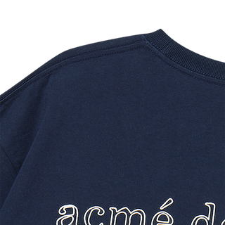 BORDER LINE BASIC LOGO SHORT SLEEVE T-SHIRT DARK NAVY