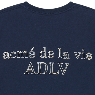 BORDER LINE BASIC LOGO SHORT SLEEVE T-SHIRT DARK NAVY
