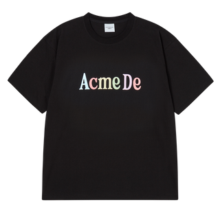 COLOR LOGO SHORT SLEEVE T-SHIRT BLACK