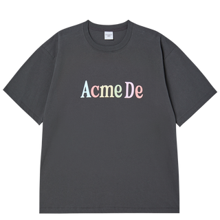 COLOR LOGO SHORT SLEEVE T-SHIRT CHARCOAL
