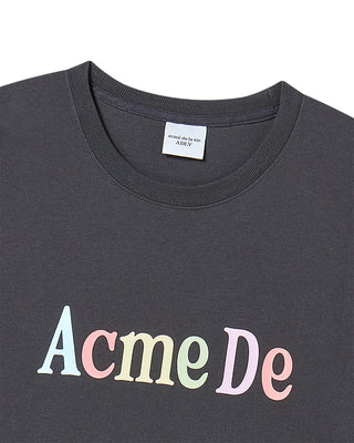 COLOR LOGO SHORT SLEEVE T-SHIRT CHARCOAL